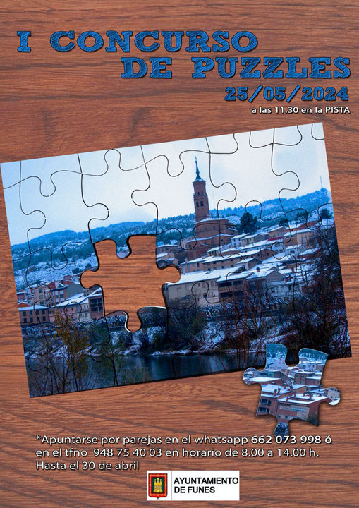 I Concurso de puzzles 2024 en Funes