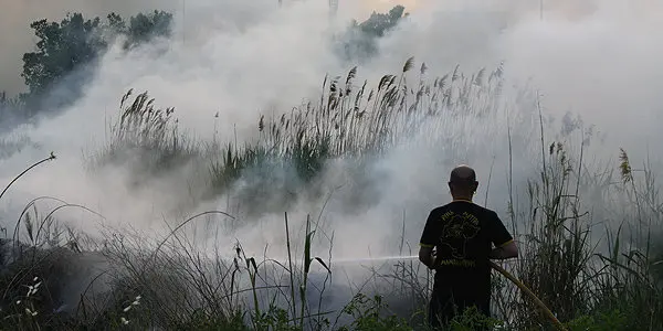 Un incendio en nuestra Comarca