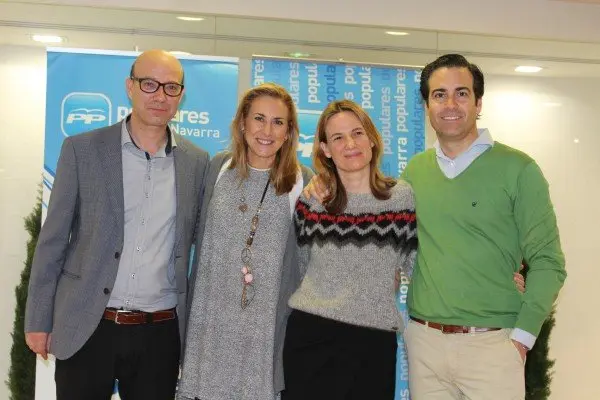 Jos&eacute; Su&aacute;rez e Irene Royo acompa&ntilde;ados por Ana Beltr&aacute;n y Pablo Zalba
