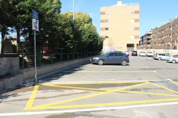 El &aacute;rea de autocaravanas de Tudela