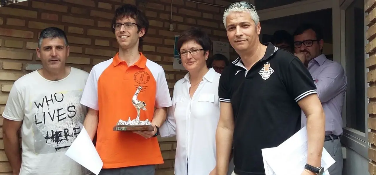 Aitor Martinez Ayesa Campeon del XXIII Aboluto de Alfaro Sub2200