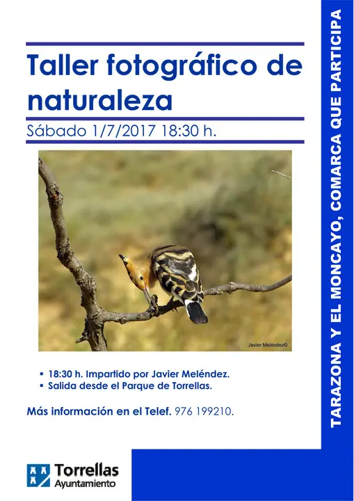 Taller fotogr&aacute;fico de naturaleza en Torrellas