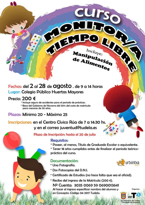 Curso de monitor de tiempo libre