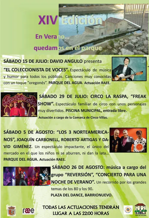 En verano quedamos en el parque