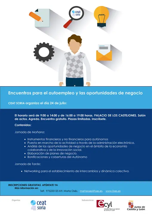 Encuentros para el autoempleo y las oportunidades de negocio