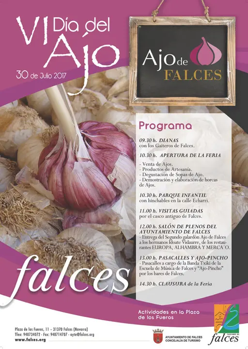 VI D&iacute;a del ajo