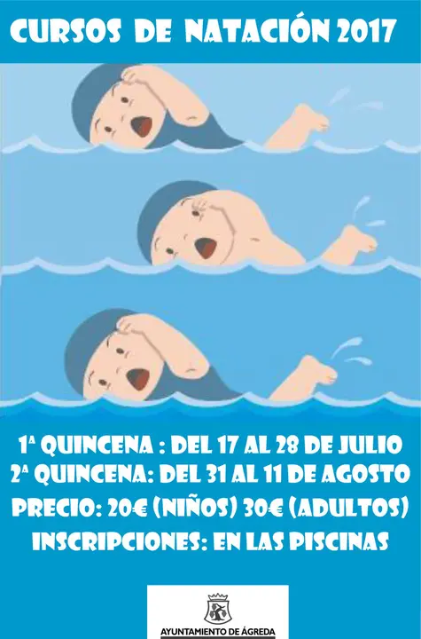 Cursillos de nataci&oacute;n en &Aacute;greda
