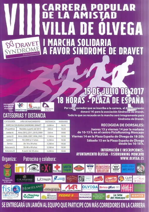VIII Carrera popular de la Amistad