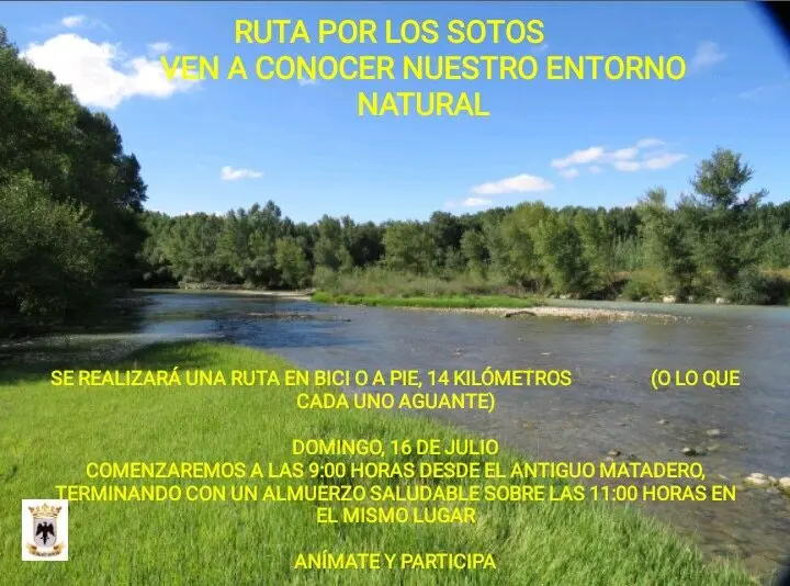 Ruta por los sotos en Villafranca