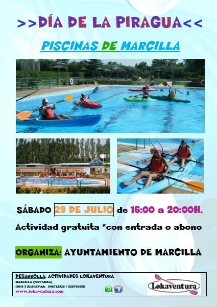 D&iacute;a de la piragua en Marcilla