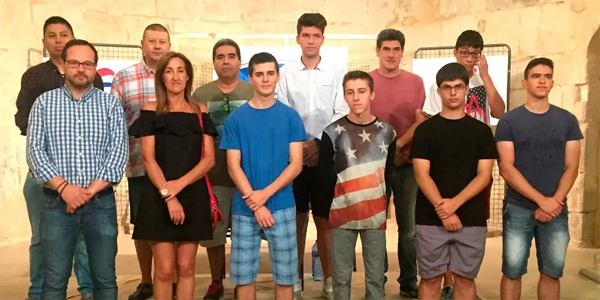 Algunos de los participantes de este Magistral de Ajedrez
