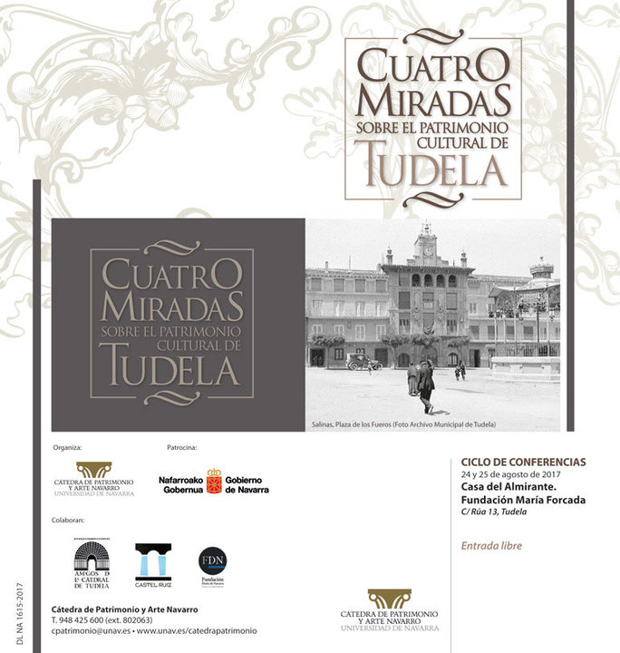 Curso de verano 'Cuatro miradas al patrimonio cultural de Tudela'