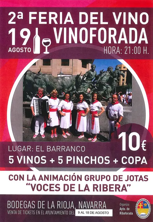 II Feria del vino de Ribaforada Vinoforada