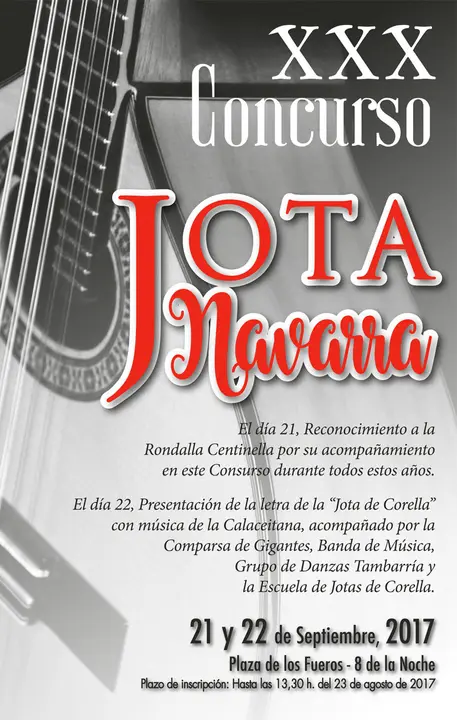 XXX Concurso de Jota Navarra en Corella