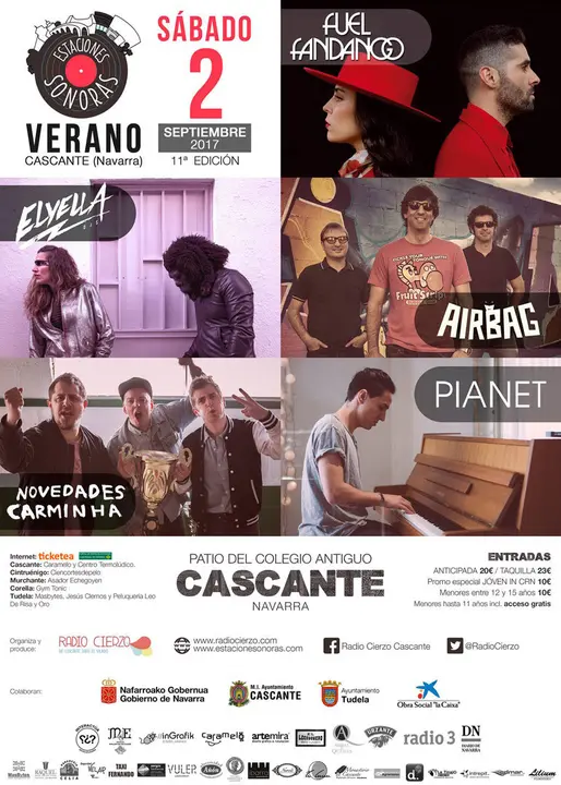 Estaciones Sonoras Verano en Cascante