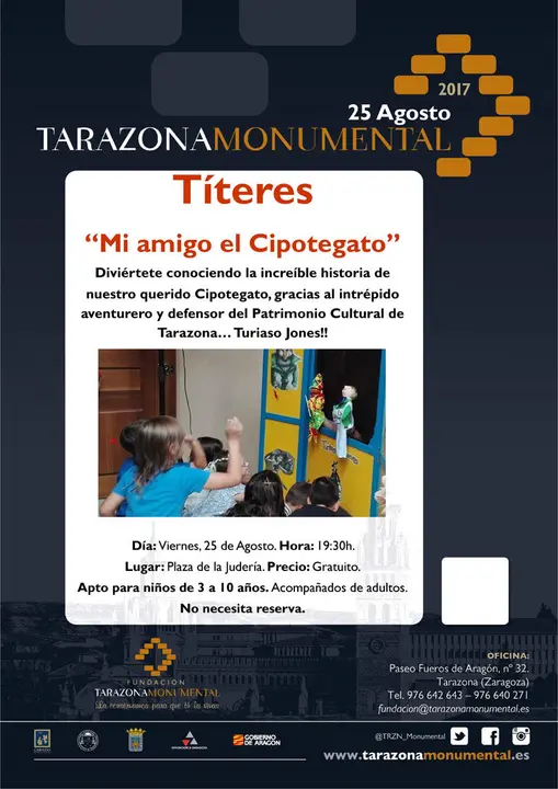 T&iacute;teres en Tarazona 'Mi amigo el Cipotegato'