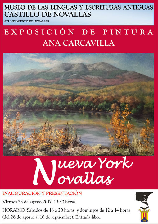 Exposición de pintura 'Nueva York-Novallas' de Ana Carcavilla