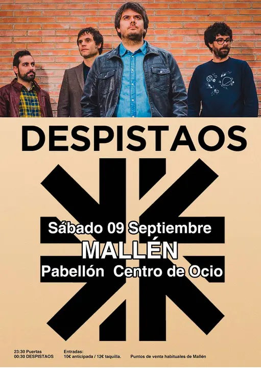 Concierto en Mall&eacute;n de Despistaos