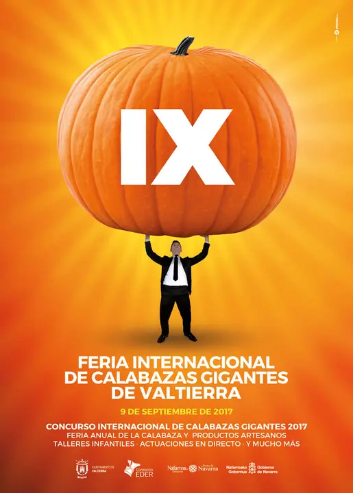 IX Feria internacional de Calabazas gigantes de Valtierra