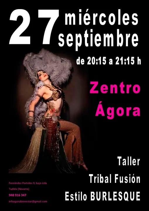 Taller de Danza Tribal estilo 'Burlesque'
