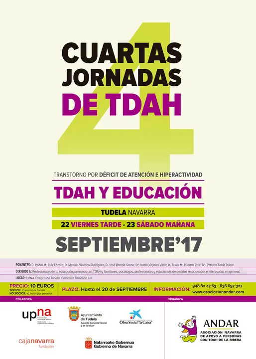 4&ordf; Jornadas de TDAH