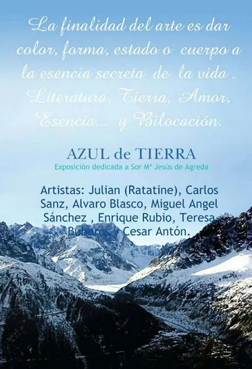 Exposici&oacute;n 'Azul de tierra' dedicada a Sor Mar&iacute;a de Jes&uacute;s de &Aacute;greda