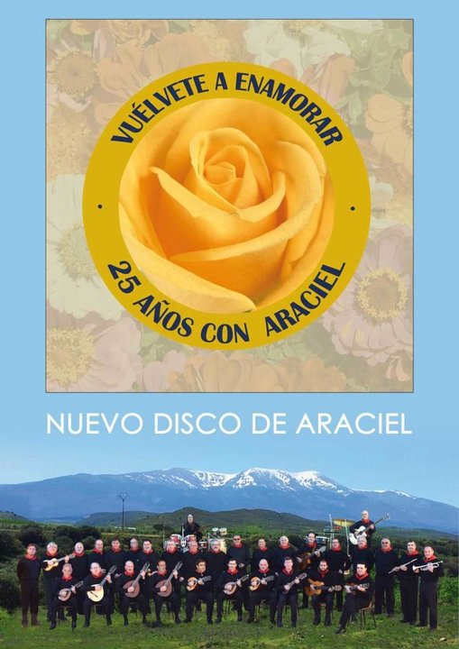 Concierto en Pamplona del grupo Araciel con motivo de su 25 aniversario y del lanzamiento del último disco 'Vuélvete a enamorar'