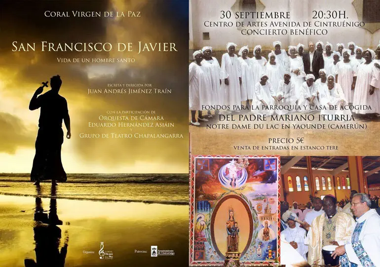 Concierto en Cintru&eacute;nigo a beneficio de la parroquia y casa de acogida del Padre Mariano Iturria en Camer&uacute;n