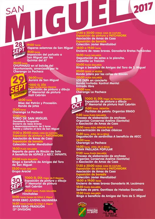 Fiestas de Rinc&oacute;n de Soto