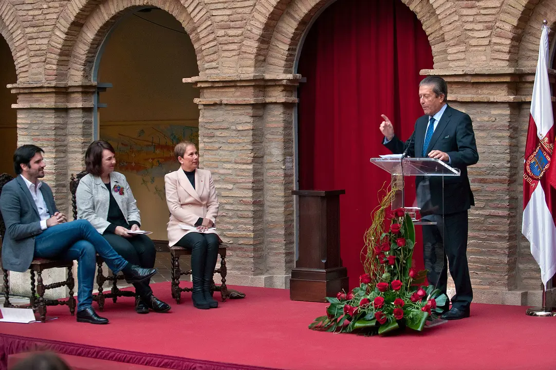 Mayor Zaragoza, durante su intervención