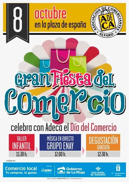 Gran Fiesta del Comercio ADECA en Alfaro