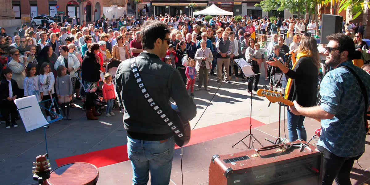 Fiesta del comercio en Alfaro