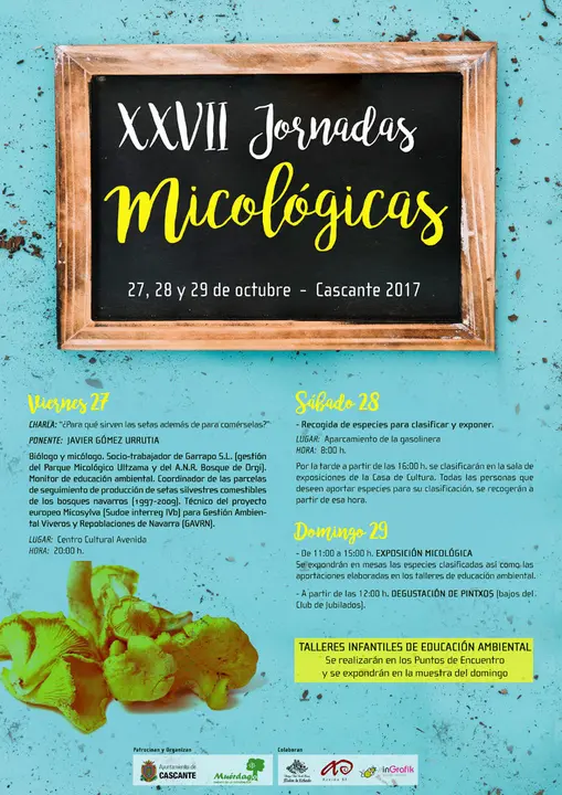 XXVII Jornadas micol&oacute;gicas de Cascante