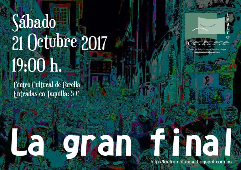 Teatro 'La gran final' en Corella