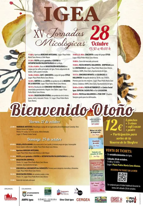 XV Jornadas micol&oacute;gicas de Igea