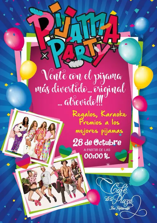 Pijamada Party en &Oacute;lvega