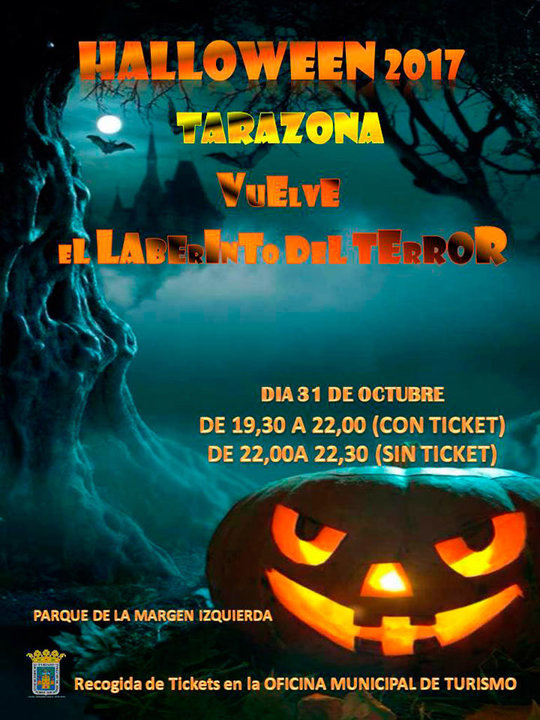 Halloween en Tarazona, vuelve el laberinto del terror