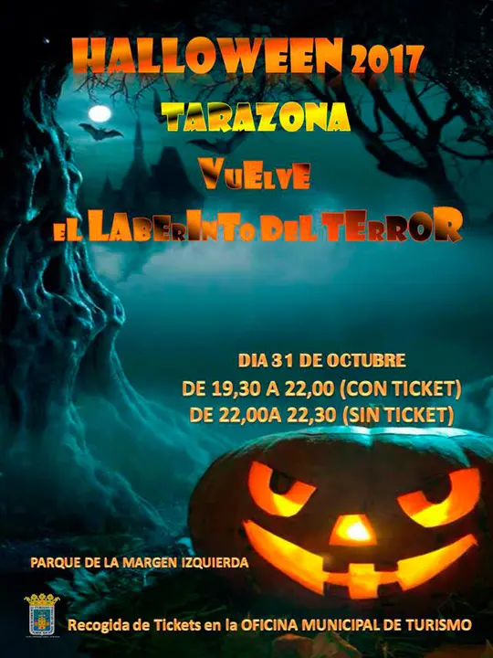 Halloween en Tarazona, vuelve el laberinto del terror