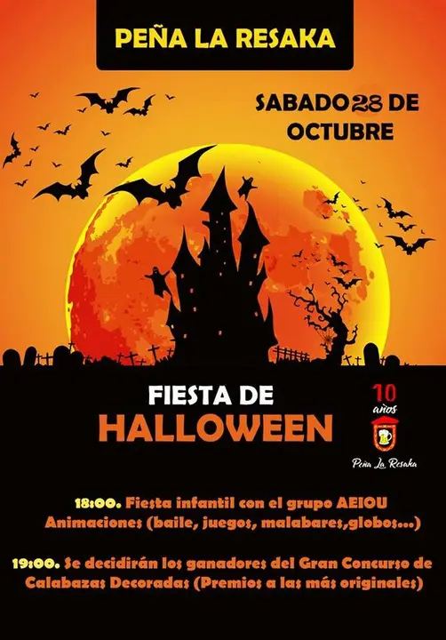 Fiesta de Halloween en Azagra