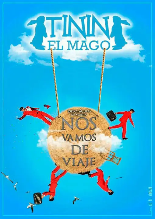Espect&aacute;culo de magia familiar en Caparroso 'Nos vamos de viaje' con Tin&iacute;n el mago