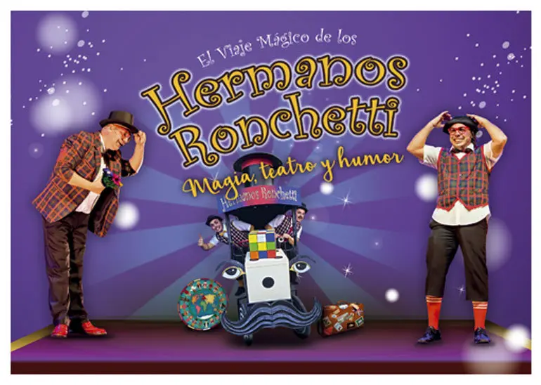 Espect&aacute;culo de magia en Caparroso con los hermanos Ronchetti