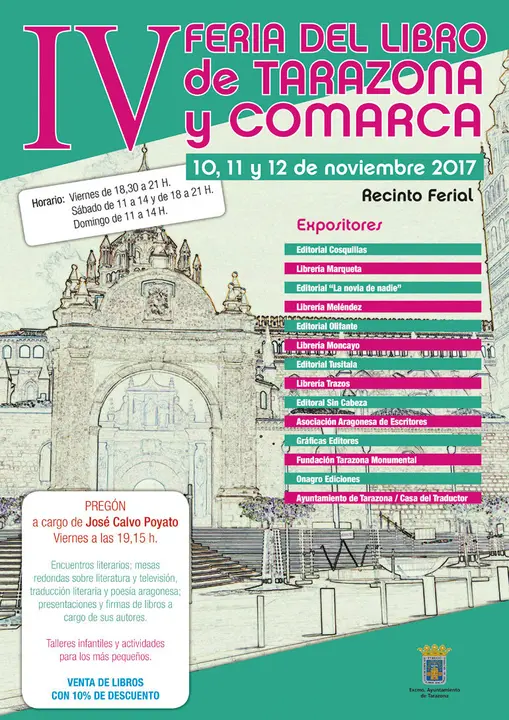 IV Feria del libro de Tarazona y Comarca