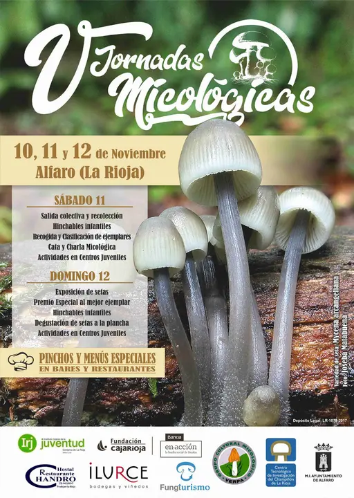 V Jornadas micol&oacute;gicas de Alfaro