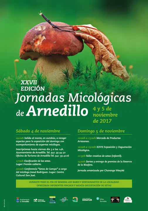 XXVII Jornadas Micol&oacute;gicas de Arnedillo