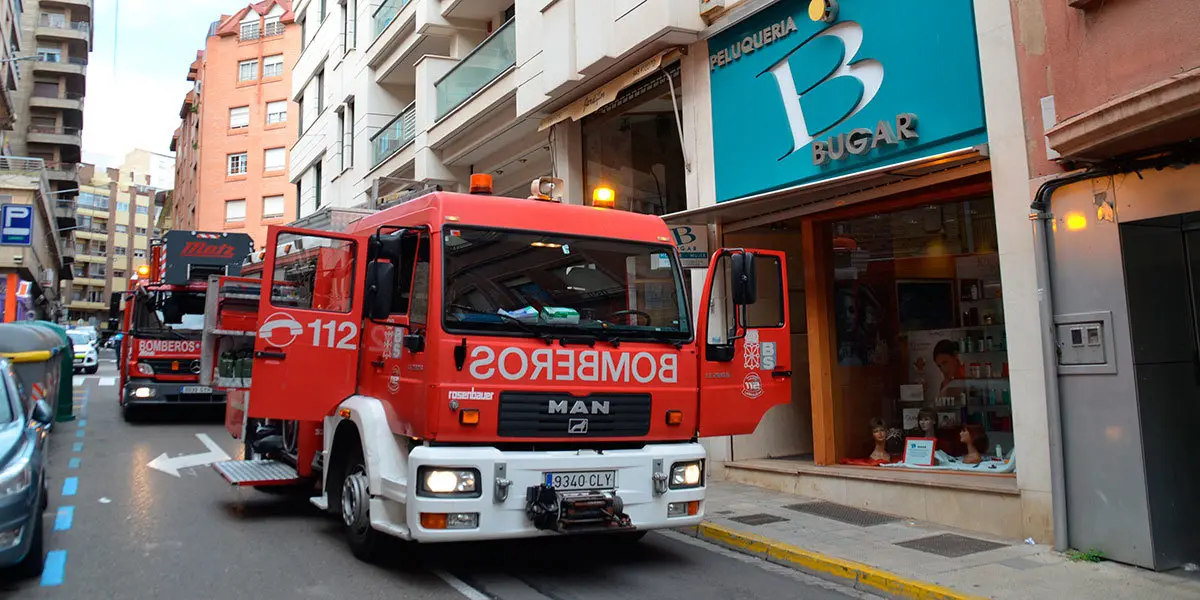 Incendio en la calle Capuchinos