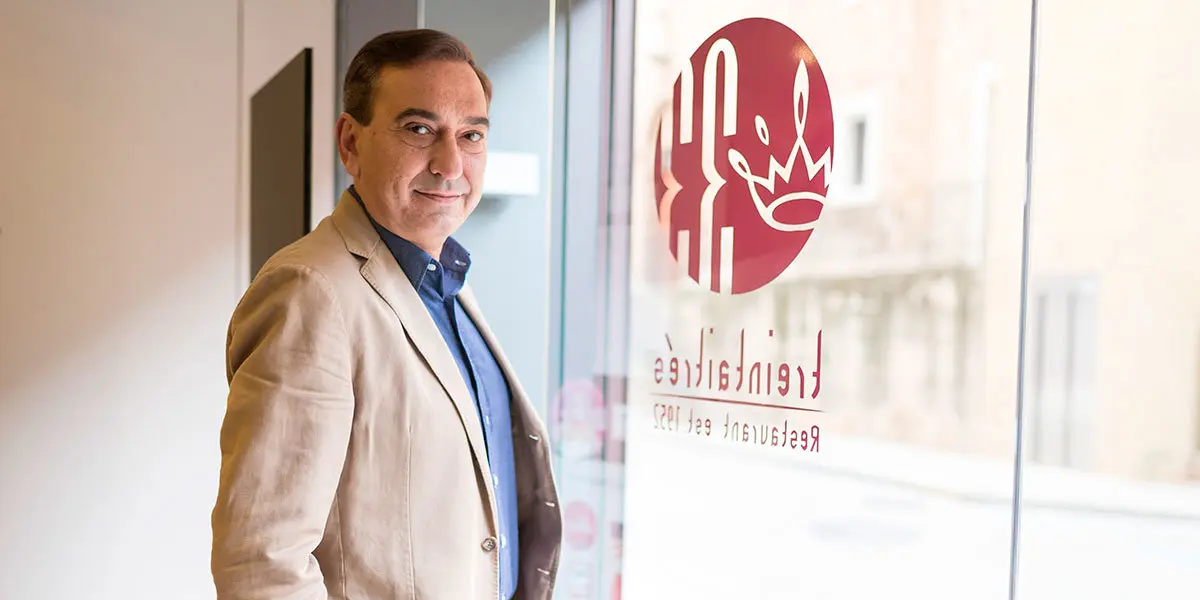 Ricardo Gil, due&ntilde;o del restaurante Treintaitr&eacute;s en Tudela
