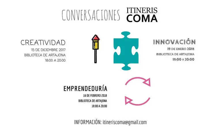 Conversaciones sobre creatividad, innovaci&oacute;n y emprendedur&iacute;a en Artajona
