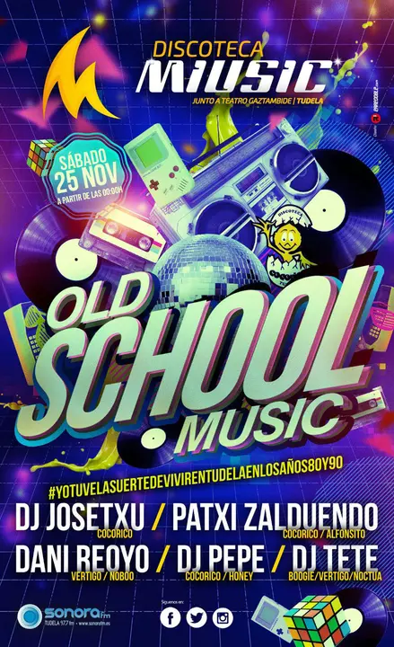 Old School Music en Tudela