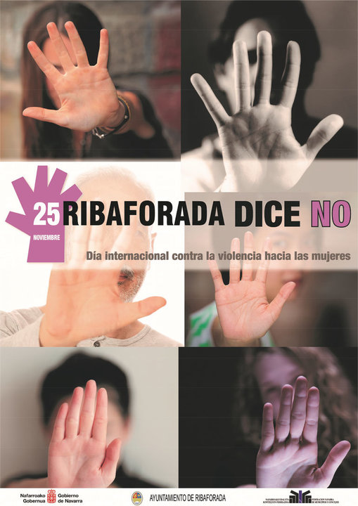 Día Internacional contra la violencia de género en Ribaforada