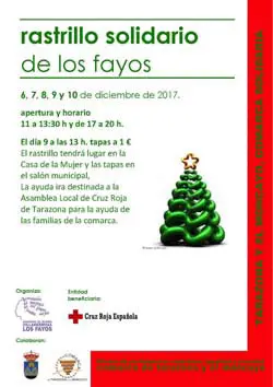 Rastrillo solidario de Los Fayos